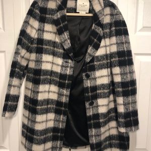 Kate Spade Plaid Coat